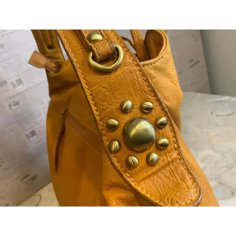 Marc Jacobs Leather Woven Hobo Bag